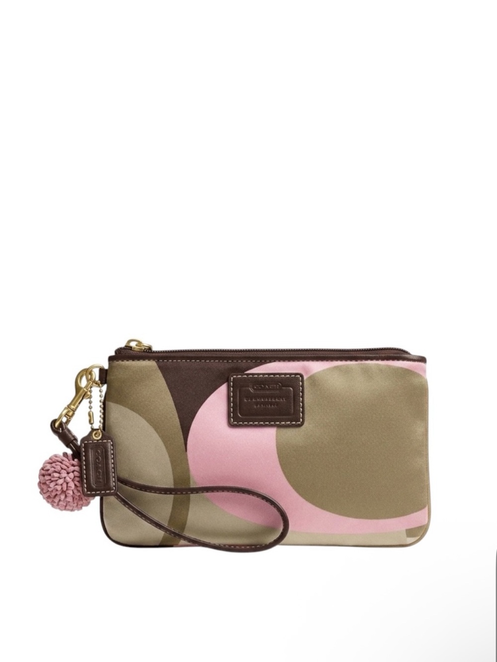 Coach Vintage Parker Op Art Wristlet